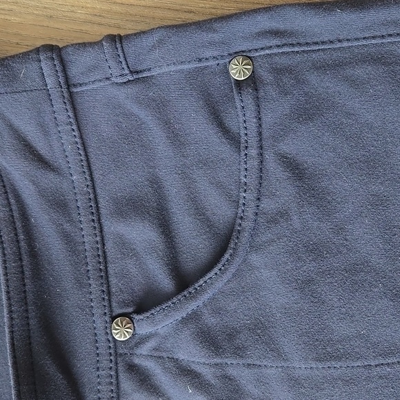 Athleta Navy Bootcut Yoga Pants - Picture 4 of 9